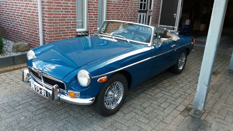 mijn nieuw MGB