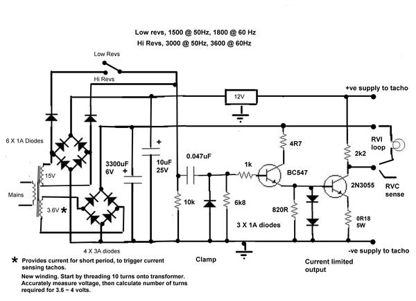 tacho tester circuit